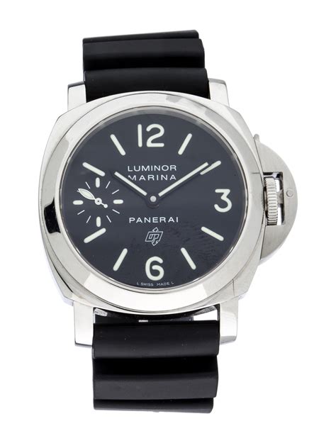 panerai luminor marina watch straps|panerai luminor marina strap size.